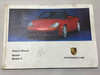 2001 Porsche 986 Boxster S Factory Owner's Manual w/ Case /   BX051