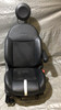 2014 Fiat 500c GQ Edition Black Leather / Suede Front & Rear Seat Set /   F5017