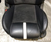 2014 Fiat 500c GQ Edition Black Leather / Suede Front & Rear Seat Set /   F5017