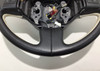 2014 Fiat 500C GQ Edition Black Leather Steering Wheel / White Trim /   F5017