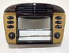 1999-2002 Porsche 996 911 Radio Surround Center Vent Trim / Savanna Beige / Dark Burr Maple Wood /   P6015