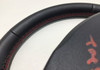 2022-2023 Subaru BRZ / Toyota GR86 Black Leather Steering Wheel / Red Stitch / Manual /   FB202