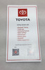 2023 Toyota GR86 Factory Owner's Manual w/ Case /   FB203