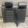 2015-2017 Volkswagen MK7 Golf R Black Leather Rear Seat Set /   M7R06