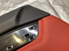 2009-2016 BMW E89 Z4 Interior Door Panels / Coral Red Kansas Leather /   Z4907