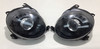 2012-2017 Fiat 500 Abarth OEM Driver & Passenger Side Headlights / Black Housing /   F5018