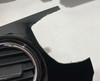 2012-2015 Fiat 500 Abarth OEM Dashboard Trim Panels / Nero Puro / Straight Black  F5018