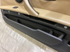 2008-2013 E93 BMW M3 Convertible Interior Door Panels / Pair / Bamboo Beige Novillo Leather /   E9M04