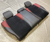 2015-2018 Subaru WRX STI Black Leather / Alcantara Rear Seat Set /   SS012