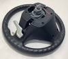 2010-2012 Hyundai Genesis Coupe Black Leather Steering Wheel / Automatic /   HG025