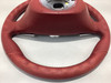 2005-2008 Porsche 987 Boxster / Cayman / 997 911 Sport Steering Wheel w/ Airbag / Manual / Carrera Red Leather /   BC021