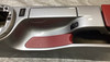 2005-2012 Porsche 987 Boxster / Cayman / 997 911 Painted Center Console Assembly / GT Silver / Carrera Red Leather /   BC021