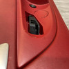 2005-2012 Porsche 987 Boxster / Cayman Interior Door Panels / Carrera Red Full Leather /   BC021