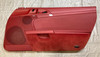 2005-2012 Porsche 987 Boxster / Cayman Interior Door Panels / Carrera Red Full Leather /   BC021
