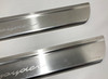 2008 Porsche 987 Boxster RS60 Spyder Aluminum Door Sill Trim Panels / Pair / OEM /   BC021