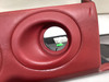 2005-2012 Porsche 987 Boxster Cayman 997 911 Full Leather Driver Knee Column Cover / Carrera Red /   BC021