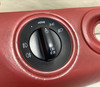 2005-2012 Porsche 987 Boxster Cayman 997 911 Full Leather Driver Knee Column Cover / Carrera Red /   BC021