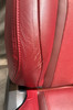 2017-2020 Infiniti Q60 Monaco Red Leather Front Sport Seats / Pair /   IQ604