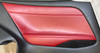 2017-2020 Infiniti Q60 Monaco Red Leather Interior Rear Quarter Panels / Pair /   IQ604