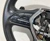 2017-2020 Infiniti Q60 Black Leather Steering Wheel w/ Paddle Shifters /   IQ604