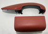 1998-2002 Porsche 986 Boxster Passenger Dashboard Airbag / Cluster Hood Cover / Boxster Red Leather / BX046