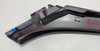 2010-2020 Nissan 370Z Convertible Driver Side A Pillar Trim Panel  / Black Cherry Metallic  7Z018