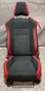 2019 Toyota 86 TRD Edition Driver Front Seat / Black & Red Suede /   FB037