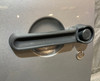 2011-2018 Jeep Wrangler JK Unlimited 4DR Driver Front Door / Billet Silver Metallic  JK010