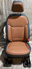 *DAMAGED* 2022-2023 Ford Maverick Lariat Desert Brown ActiveX Front Seats / Pair /   MV001