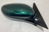 1997-2004 Porsche 986 Boxster / 996 911 Passenger Side Power Mirror w/ Memory / 10 Pin / Rain Forest Green Metallic  BX052