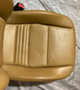 1998-2004 Porsche 986 Boxster 4-Way Power Leather Seats / Luxor Beige Leather / Pair  /   BX053