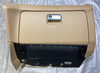 2015-2018 Porsche Macan Glove Box Lid Assembly / Luxor Beige Leather /   PM004