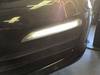 2013-2016 Porsche 981 Boxster Driver Fog Light / Daytime Running Light / OEM / Jet Black Metallic  BC203