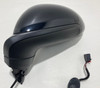 2013-2016 Porsche 981 Boxster / Cayman Driver Side Mirror / Auto Dim / Jet Black Metallic  BC203