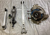 2013-2020 Porsche 981 718 Boxster / Cayman Driver Rear Knee / Spindle Hub w/ Control Arms / 80K BC203