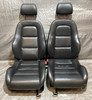 2001-2006 Audi TT Convertible Black Leather Seats / Pair /   T1024