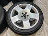 2000-2006 Audi TT 17x7.5" Fat Five Alloy Wheels Rims w/ Tires / Set of 4 / Minor Bend / T1024