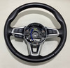 2017-2020 Fiat 124 Lusso Abarth Black Leather Steering Wheel / Manual  /   FD019