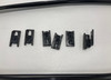 2006-2012 Porsche 987 Cayman Roof Rail Trim Molding Set w/ Clips / Black  BC026