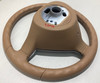 2009-2012 Porsche 987 Boxster / Cayman / 997 911 Sand Beige Leather Steering Wheel / Manual /   BC026