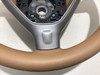 2009-2012 Porsche 987 Boxster / Cayman / 997 911 Sand Beige Leather Steering Wheel / Manual /   BC026