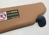 2006-2012 Porsche 987 Cayman Driver Side Sun Visor / Sand Beige /   BC026