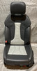 2015-2017 Audi S3 OEM Front Leather Seats / Black / Titanium / Pair /   S3106