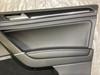 2015-2016 Volkswagen MK7 Golf R Black Leatherette Front Door Panels / Pair  /   M7R08