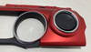 2018-2023 Jeep Wrangler JL Rubicon Cluster Surround / Passenger Dashboard Trim Panels / Red /   JL008