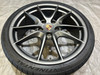 2013-2016 Porsche 981 Boxster S Cayman S 20x8" Carrera S III Wheel Rim / Satin Platinum *Minor Bend* BC204