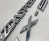2004-2005 Mazdaspeed Miata Rear Badges Trim / OEM  /   NB219