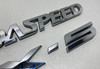 2004-2005 Mazdaspeed Miata Rear Badges Trim / OEM  /   NB219