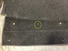 1999-2005 Mazda Miata Rear Parcel / Firewall Carpet / OEM / Black /   NB221