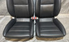 2013-2016 Porsche 981 Boxster 14-Way Power Seats w/ Ventilation / Black Leather / Pair / BC205